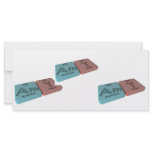 Amy as Americium Am  and Yttrium Y Custom Rack Cards
