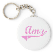 Amy Classic Style Name Keychains
