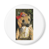 Amy Goodrich Collectables "Embroidered lady bear"