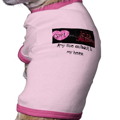 Amy Sue OutBack Doggy Tee Dog Clothes by MCR_4_life304