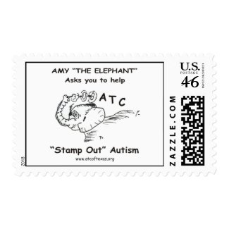 Amy The Elephant Postage