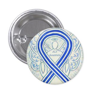 Amyotrophic Lateral Sclerosis Awareness Ribbon Pin