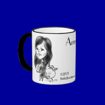 Amy's Caricature Mug 13a mugs