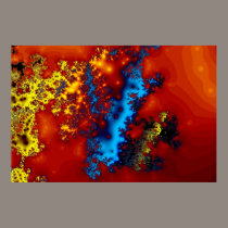 an abstract fract posters