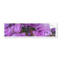 An Abstract Of An Azalea Bumper Stickers