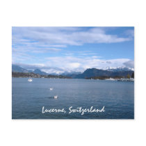 An Afternoon by Lake Lucerne postcards