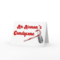 An Airman's Candycane- Happy Holidays cards by silentranksshop An Airman's Candycane- Happy Holidays cards