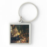 An Alchemist in his Workshop Key Chain