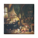 An Alchemist in his Workshop Fridge Magnets