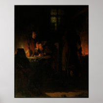 An Alchemist Searching for the Philisopher's Poster