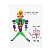 An Alien Mistake postcards