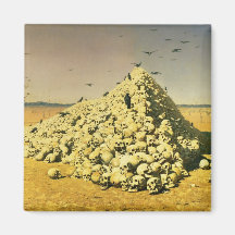 An Allegory of the 1871 War, 1871 Refrigerator Magnet