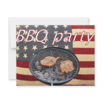An American BBQ party invitations by studioportosabbia An American BBQ party invitations