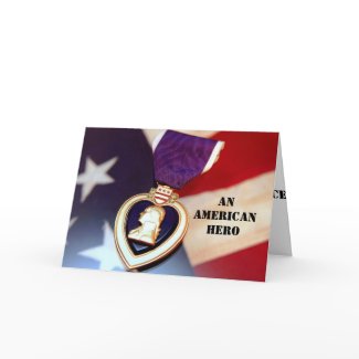 An American Hero card card