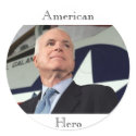 An American Hero stickers