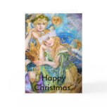 An angel and a goddess of the art., Happy Chris... Card