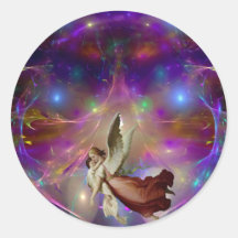 An Angel Awaits Stickers