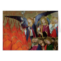 An Angel, from the 'Coronation of the Virgin' Greeting Card