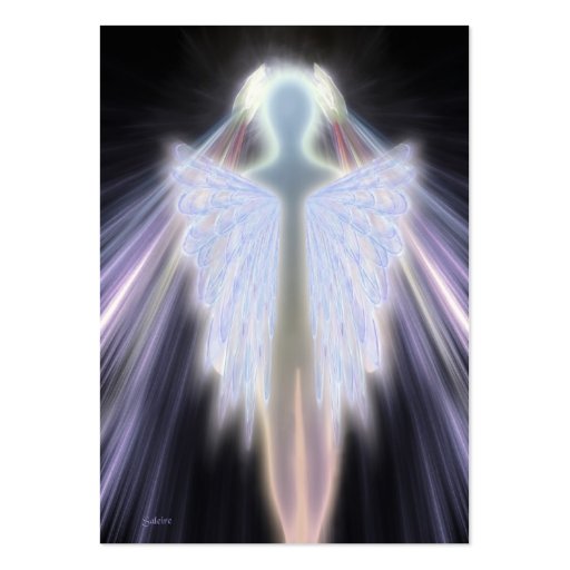 An Angel Gets Her Wings Business Card Template (front side)