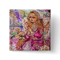 An angel of praying. buttons by 10240025 An angel of praying. buttons