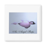 An Angel Sleeps Refrigerator Magnets