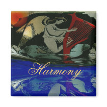 An Angel's Blessing Refrigerator Magnet