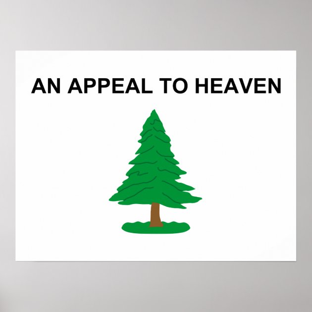 An Appeal To Heaven - 1775 G Washington Naval Flag Poster | Zazzle