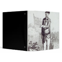 An Appeal to Heaven', a portrait of General Lee Vinyl Binder