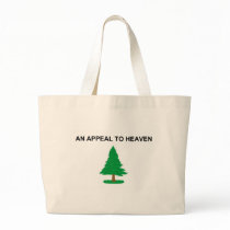 An Appeal To Heaven American Revolution Flag Tote Bags
