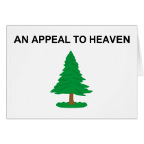 An Appeal To Heaven American Revolution Flag Greeting Cards