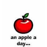an apple a day...