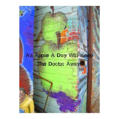 An Apple A Day Will Keep The Doctor... Print