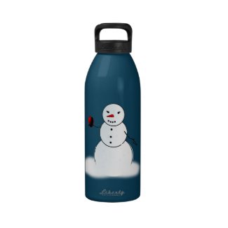 An Apple for the Teacher from Little Snowman Water Bottle