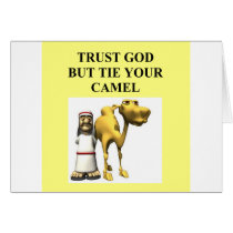 an arab proverb greeting card