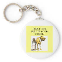 an arab proverb key chain