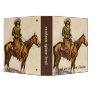An Arizona Cowboy by Remington, Vintage Western 3 Ring Binder