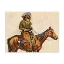 An Arizona Cowboy by Remington, Vintage Western Post Cards