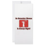 An Armenian Woman Is Always Right Rack Card Design