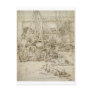 An artillery park post card