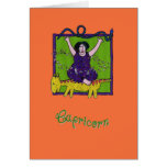 An Artsy Capricorn Greeting Cards