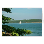 An August Day Greeting Card