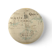 An Authentic 1690 Pirate Map Button