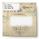 An Authentic 1690 Pirate Map Envelope