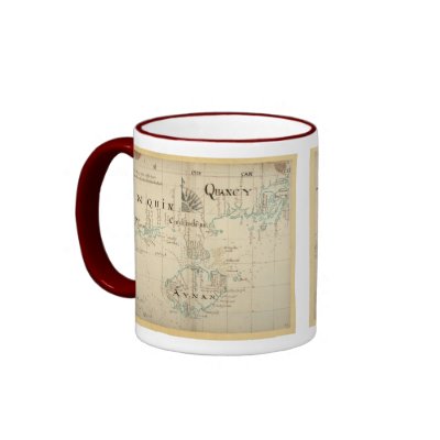 An Authentic 1690 Pirate Map Coffee Mug by ZephyrusBooks
