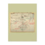 An Authentic 1690 Pirate Map (with embellishments) Postcards