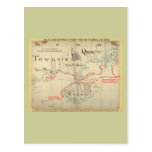 An Authentic 1690 Pirate Map (with embellishments) Postcards