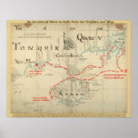 An Authentic 1690 Pirate Map (with embellishments) Posters
