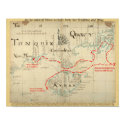 An Authentic 1690 Pirate Map (with embellishments) posters