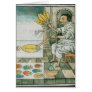 An Aztec feather artisan Greeting Cards