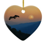 An eagles ascent christmas tree ornament